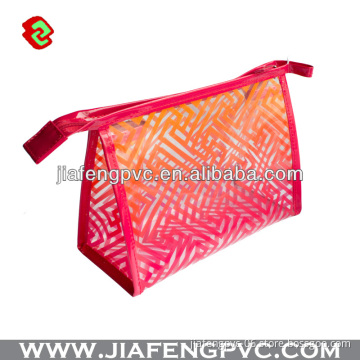 Sewed EVA Cosmetic Bag with PU Trim